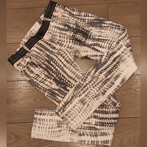 Maje tie-dye low rise skinny jeans - Picture 3 of 8